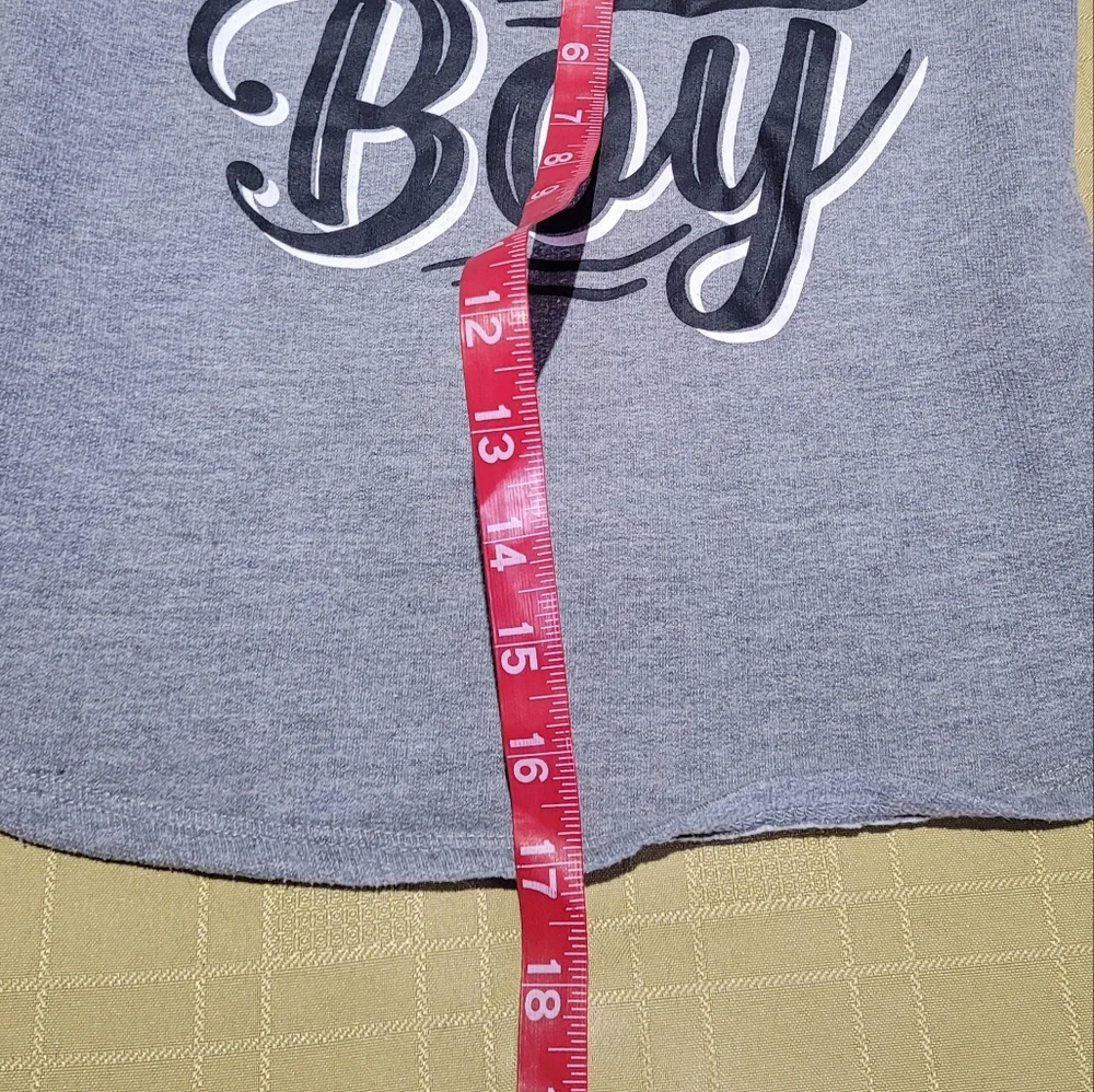 Mama's Boy Pooch Dog Knit Sweater Animal Graphic Print Size Medium Winter Warm